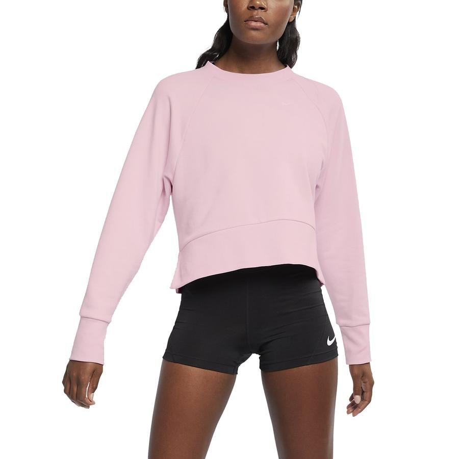  Nike Dri-Fit Long-Sleeve Training Top SS19 Uzun Kollu Kadın Sweatshirt