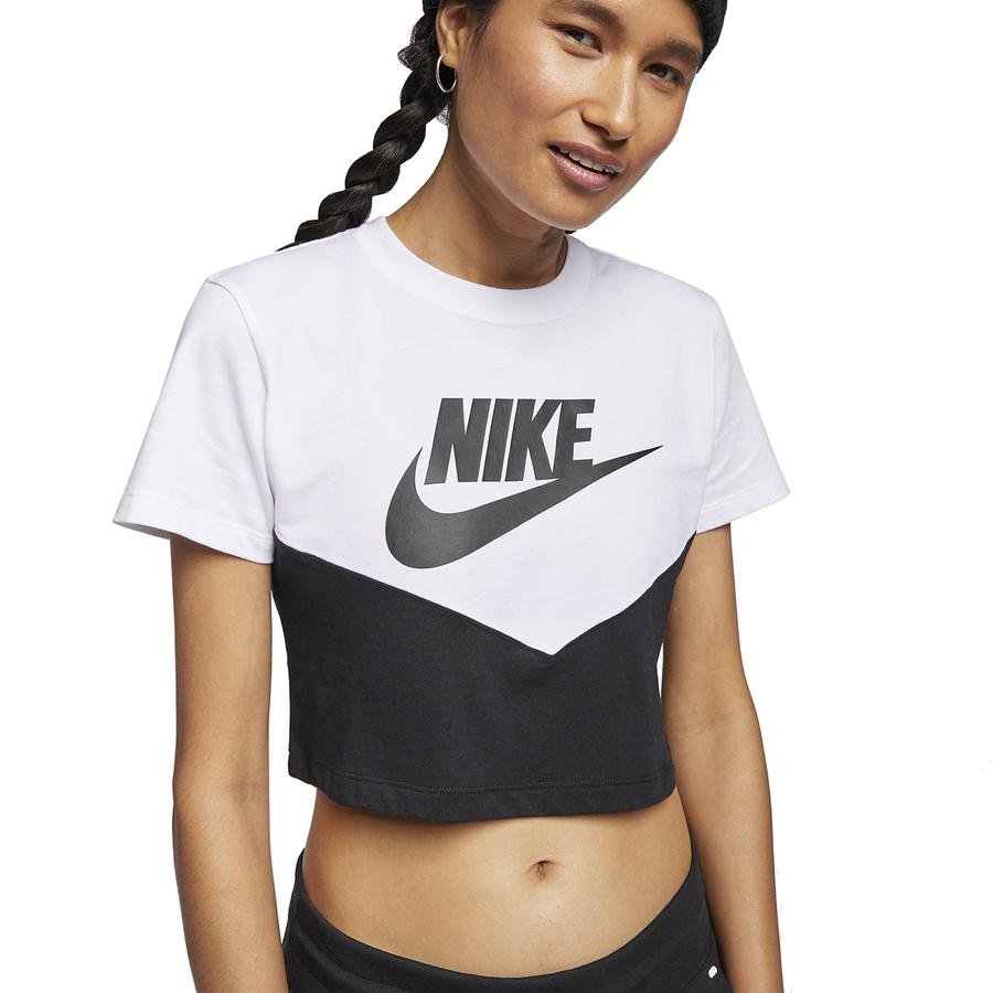  Nike Sportswear Heritage Short-Sleeve Top SS19 Kadın Tişört