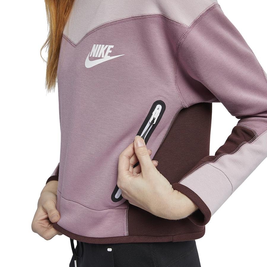  Nike Sportswear Tech Fleece Crew CB Kadın Sweatshirt