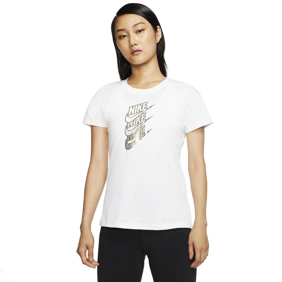  Nike Sportswear Statement Shine Kadın Tişört