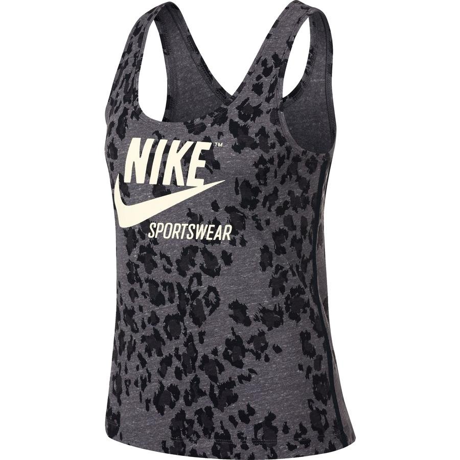  Nike Sportswear Gym Vintage Leopard Tank Kadın Atlet