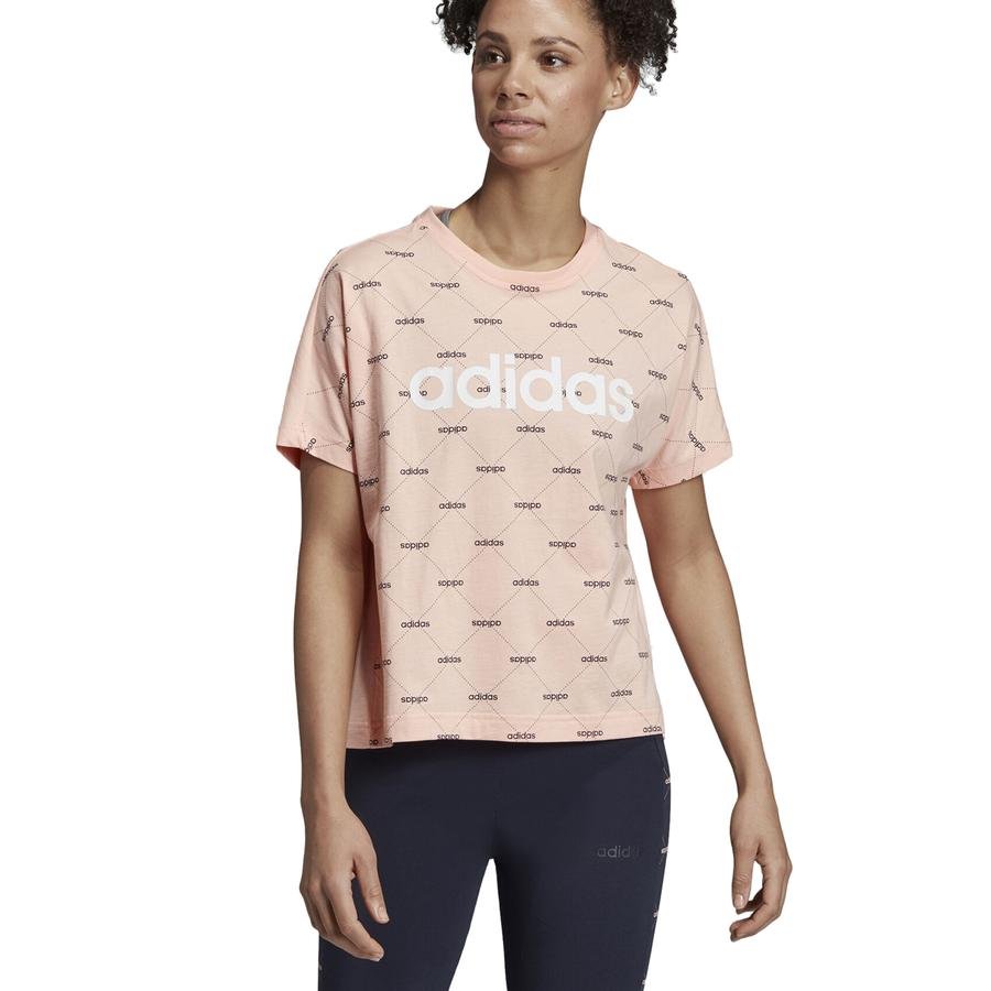  adidas Core Linear Graphic Kadın Tişört