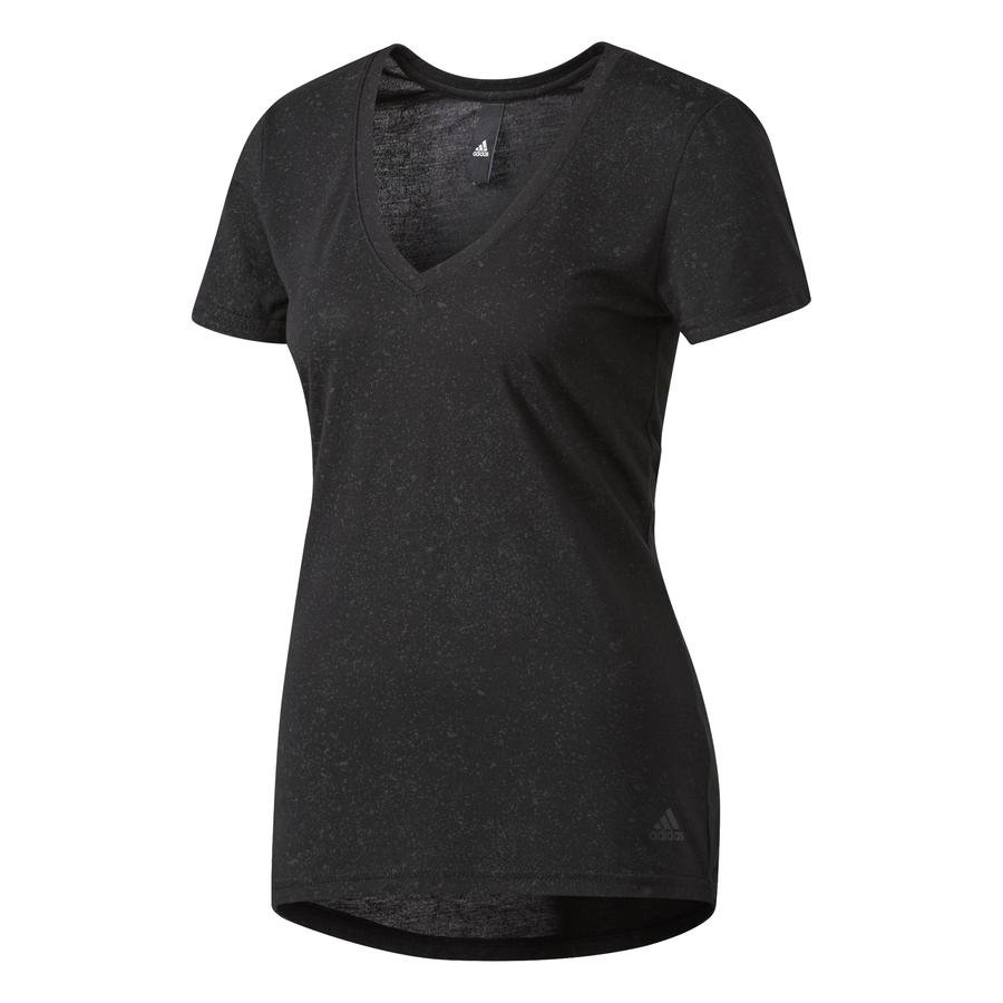  adidas Fleck Print Deep Tee SS17 Kadın Tişört
