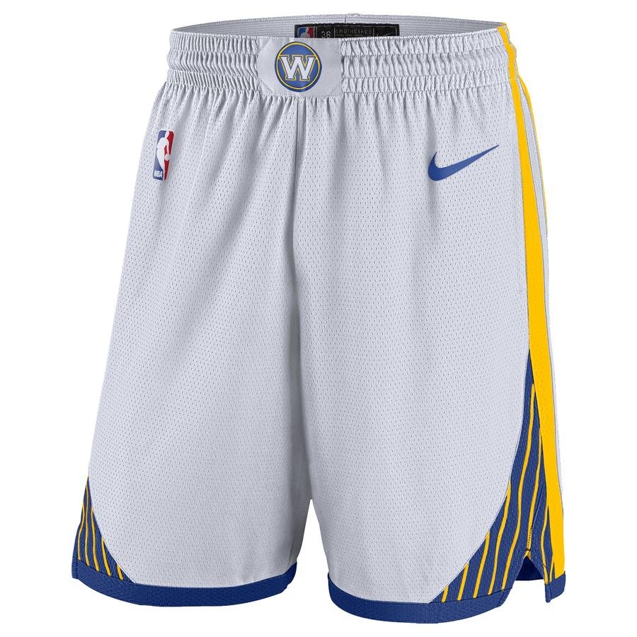 Nike NBA Golden State Warriors Association Edition Swingman Shorts Home 18 Erkek Şort