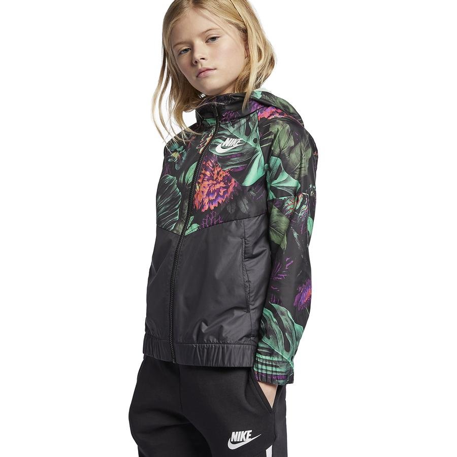  Nike Sportswear G Windrunner Hoodie AOP1 Kapüşonlu Çocuk Ceket