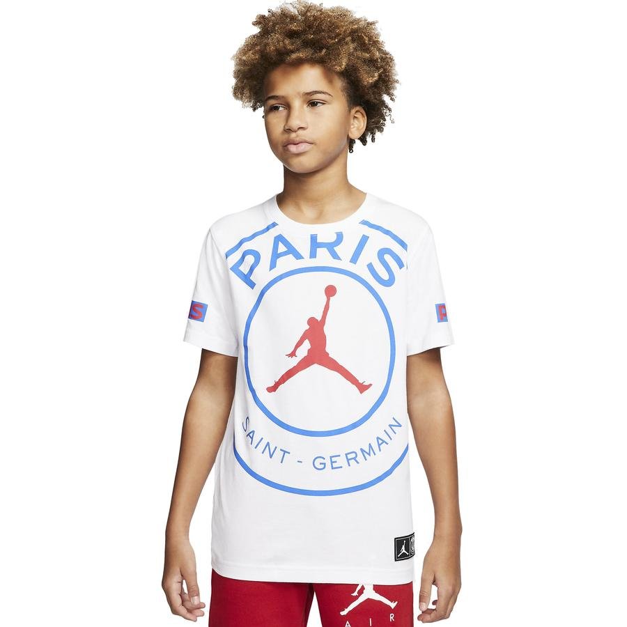  Nike Jordan Paris Saint-Germain Logo Short-Sleeve Çocuk Tişört