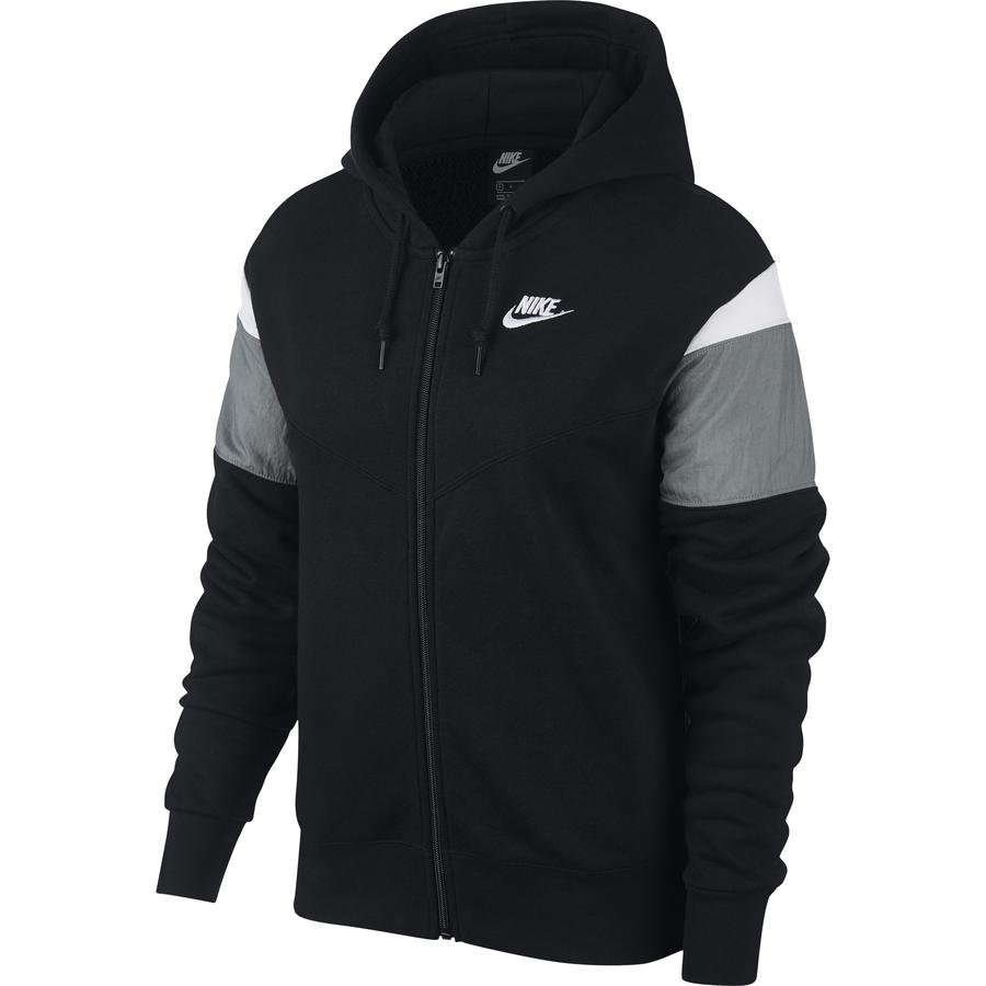  Nike Sportswear Heritage Fleece Full-Zip Hoodie Kapüşonlu Kadın Sweatshirt
