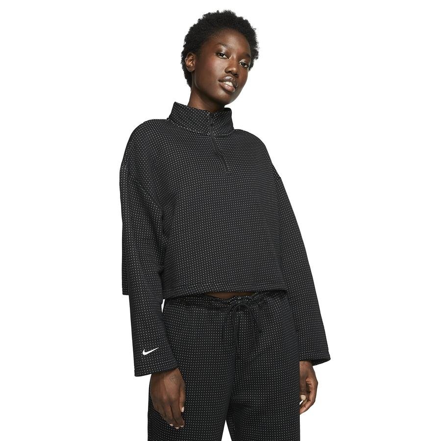  Nike Sportswear Tech Fleece 1/4-Zip Long-Sleeve Top Kadın Tişört