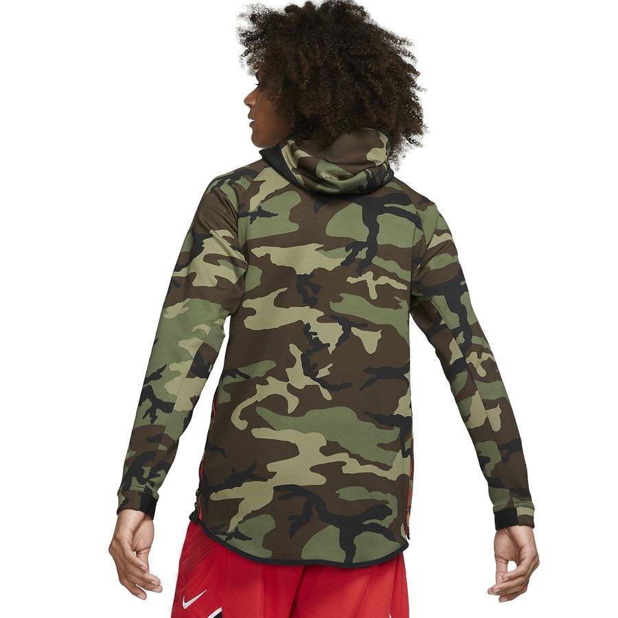  Nike Therma Flex Showtime Printed Basketball Hoodie Erkek Sweatshirt