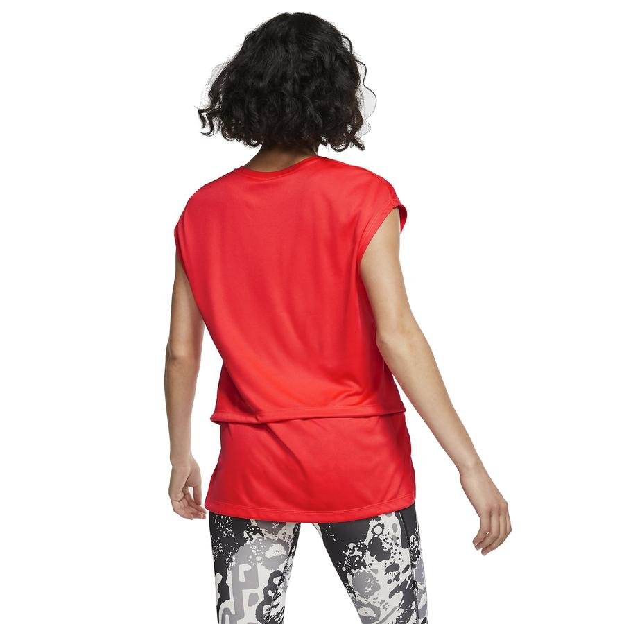  Nike Dri-Fit Graphic Running Short-Sleeve Top Rebel GX Kadın Tişört