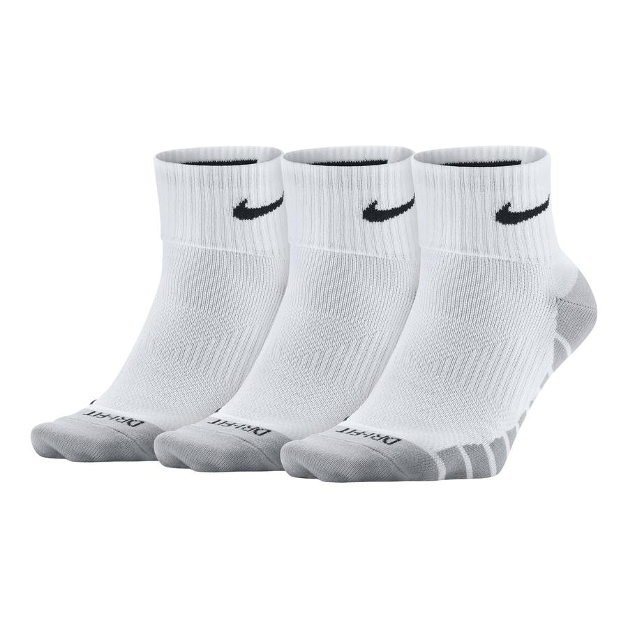  Nike Dri-Fit Lightweight Ankle Quarter (3 Pair) Erkek Çorap