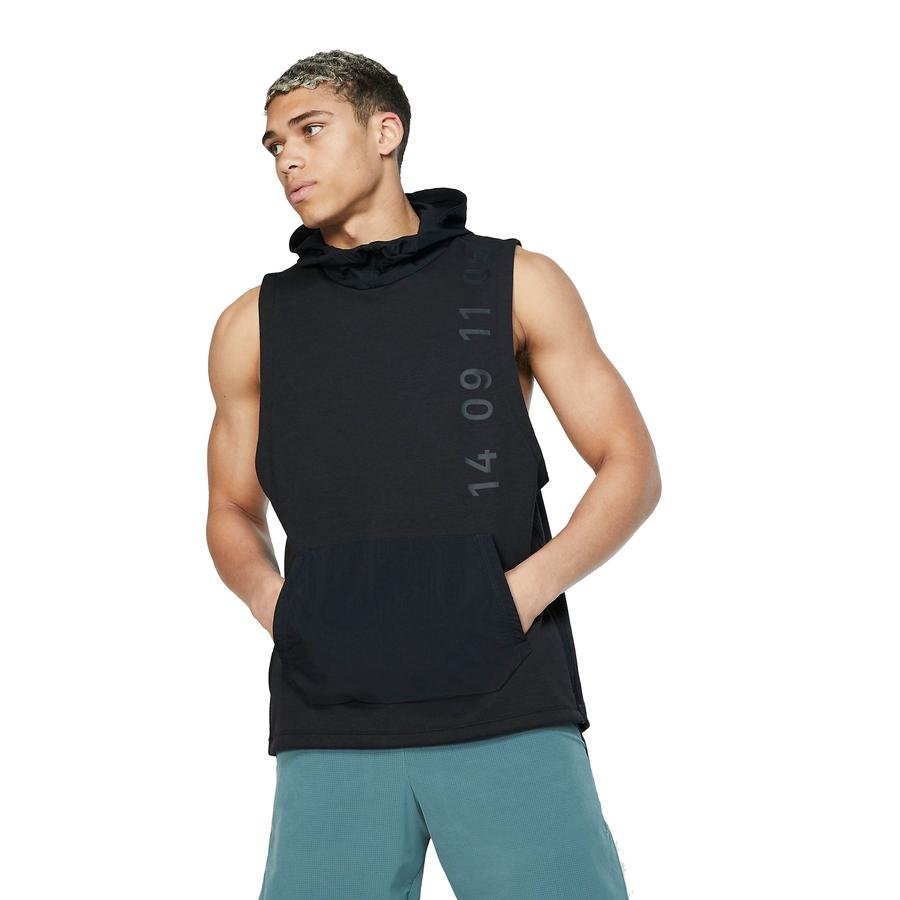  Nike Therma Tech Pack Hooded Sleeveless Training Top Erkek Sweatshirt
