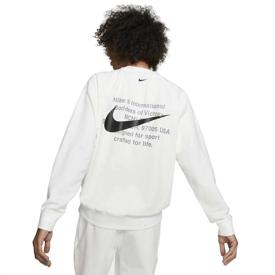  Nike Sportswear Swoosh French Terry Crew Erkek Sweatshirt