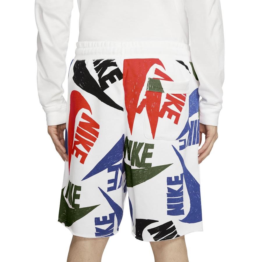  Nike Sportswear Club Pullover All Over Print Erkek Şort