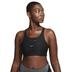 Nike Swoosh Medium-Support Striped Sports Kadın Büstiyer
