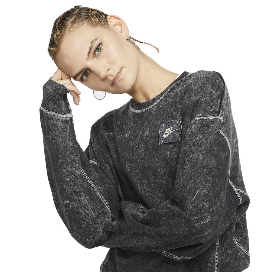  Nike Sportswear French Terry Rebel Crew Kadın Sweatshirt