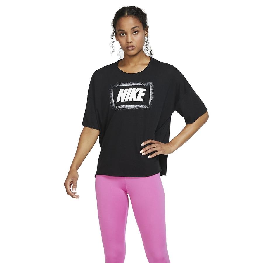  Nike Dri-Fit Oversized Short Sleeve Top Grx Kadın Tişört
