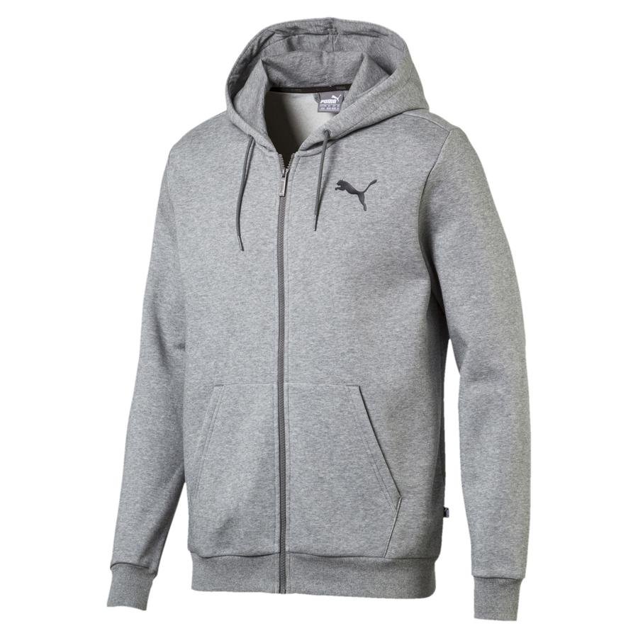  Puma Essentials Fleece Full-Zip Hoody Erkek Sweatshirt