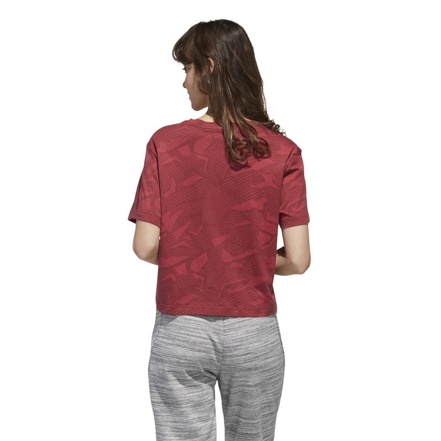  adidas Essentials Allover Print Kadın Tişört