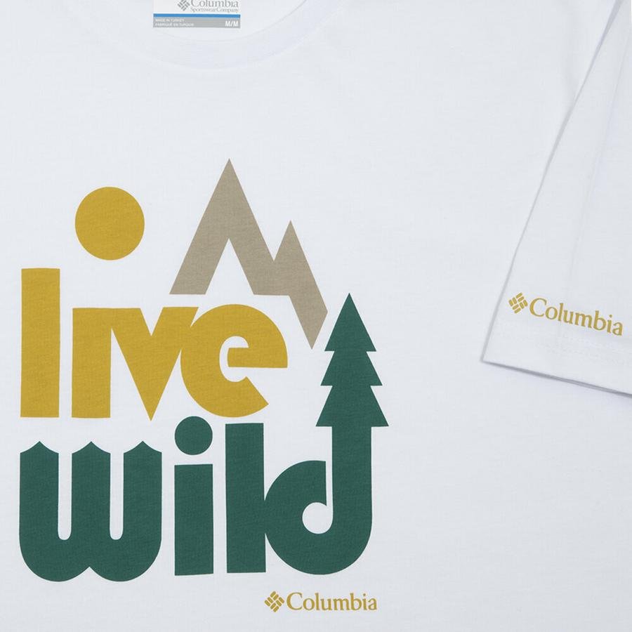  Columbia Live Wild Short-Sleeve Erkek Tişört