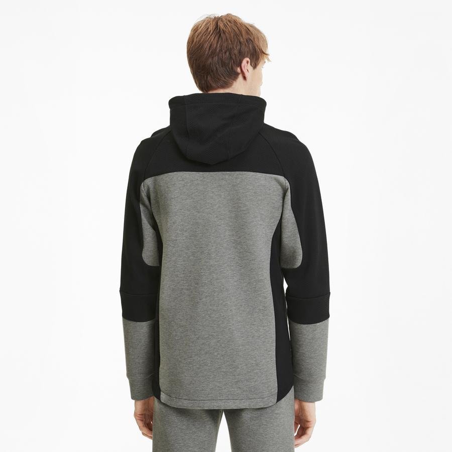  Puma Evostripe Full-Zip Hooded Erkek Sweatshirt