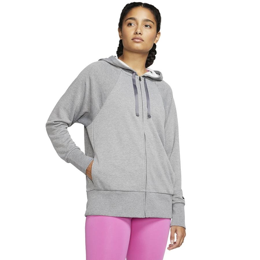  Nike Dri-Fit Get Fit Fleece Full-Zip Training Hoodie Kadın Sweatshirt