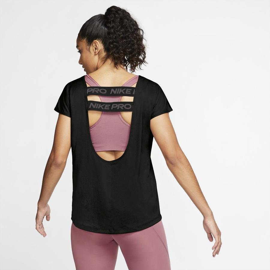  Nike Pro Dri-Fit Elastika Short-Sleeve Essential Kadın Tişört