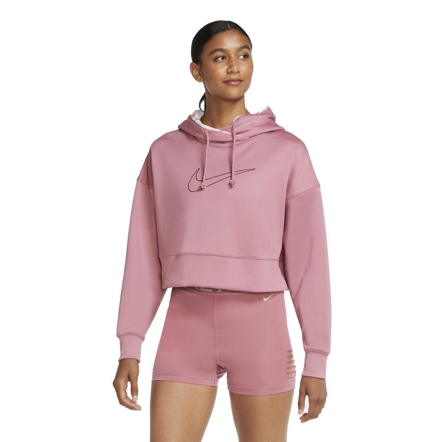  Nike Therma Cropped Pullover Training Hoodie Kadın Sweatshirt