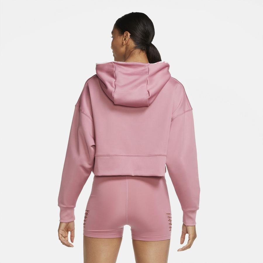  Nike Therma Cropped Pullover Training Hoodie Kadın Sweatshirt