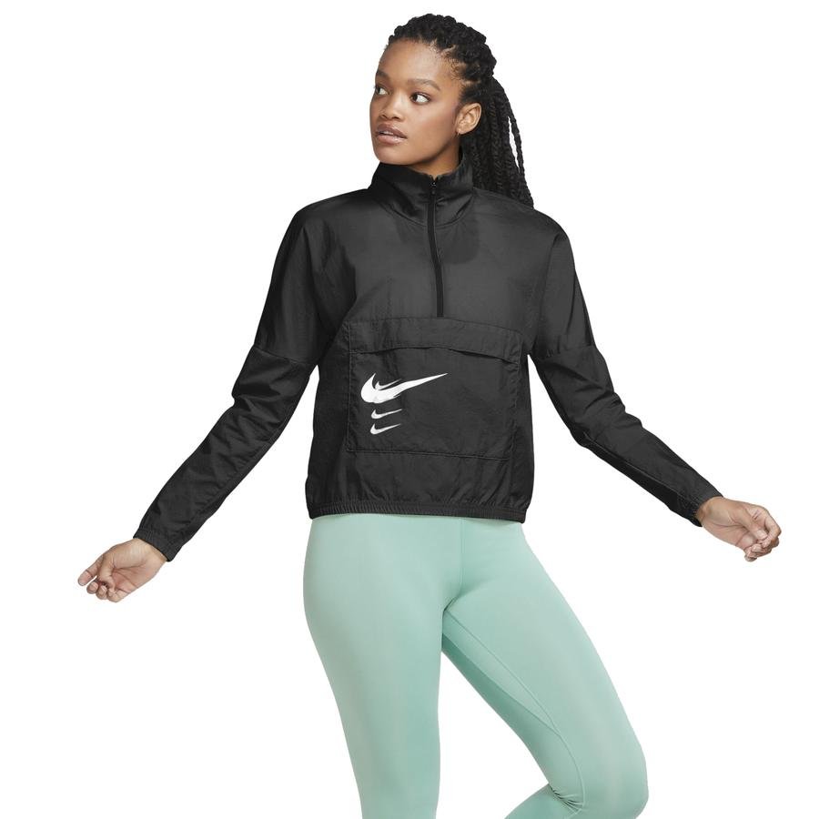  Nike Swoosh Run Pullover Running Half-Zip Kadın Sweatshirt