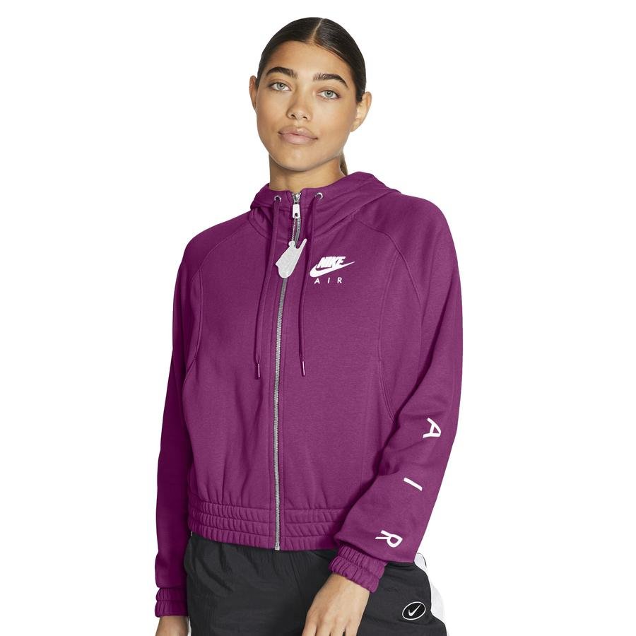  Nike Sportswear Air Fleece Full-Zip Hoodie Kadın Sweatshirt