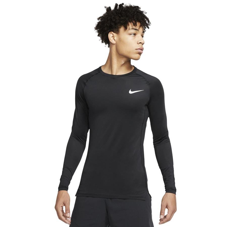  Nike Pro Tight-Fit Long-Sleeve Top Uzun Kollu Erkek Tişört