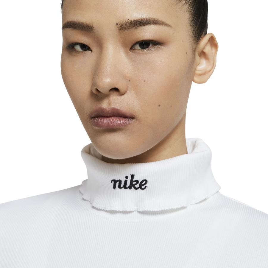  Nike Sportswear Ribbed Long-Sleeve Top Kadın Tişört