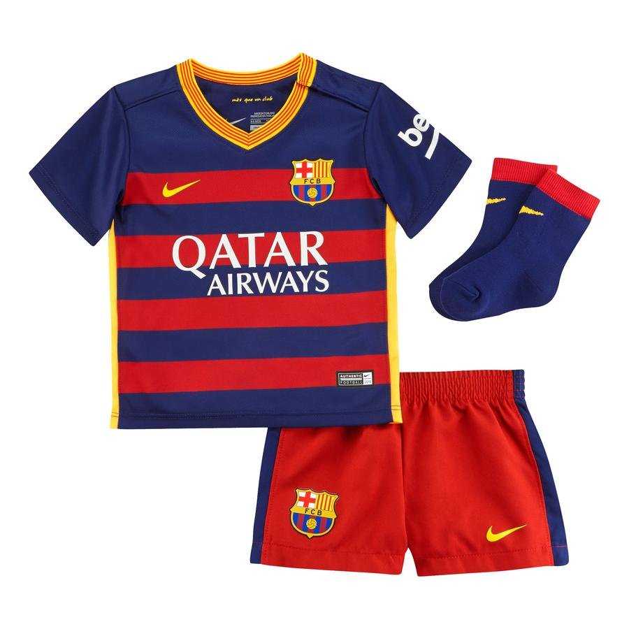  Nike Barcelona Fc Home Infants Çocuk Forma Takım