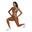  Nike Swoosh Icon Clash Medium-Support Shimmer Sports Kadın Büstiyer
