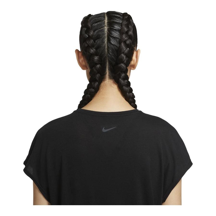  Nike Dri-Fit Sparkle Tie Training Top Kadın Tişört