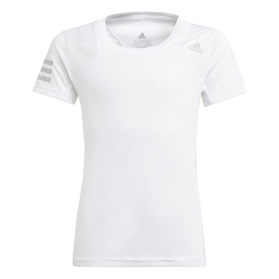  adidas Club Tennis 3-Stripes Short-Sleeve (Girls') Çocuk Tişört