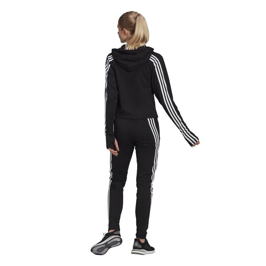  adidas Sportswear Slim Fleece Full-Zip Hoodie Kadın Eşofman Takımı