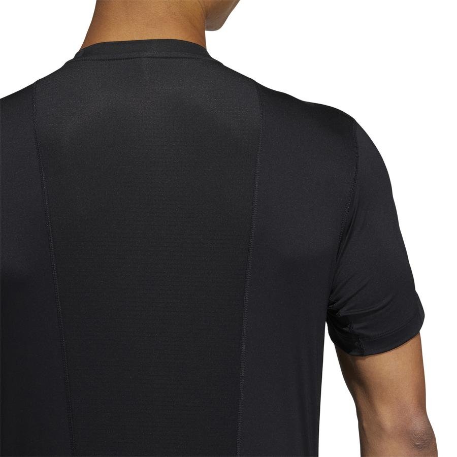  adidas Techfit 3-Stripes Fitted Short-Sleeve Erkek Tişört