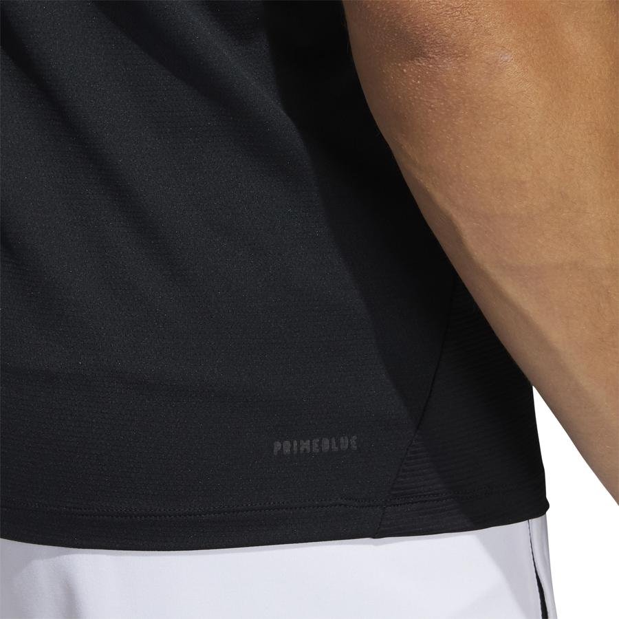  adidas Primeblue AEROREADY 3-Stripes Slim Short-Sleeve Erkek Tişört