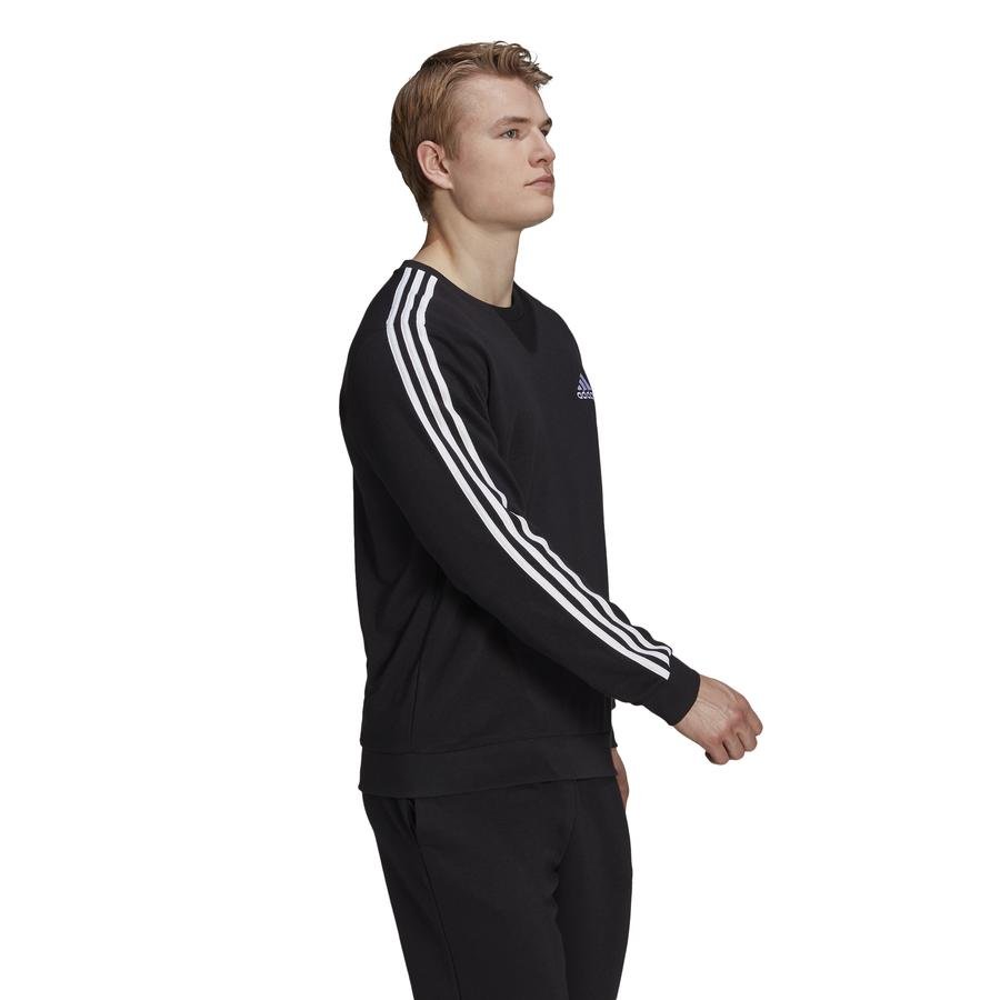  adidas 3-Stripes French Terry Erkek Sweatshirt