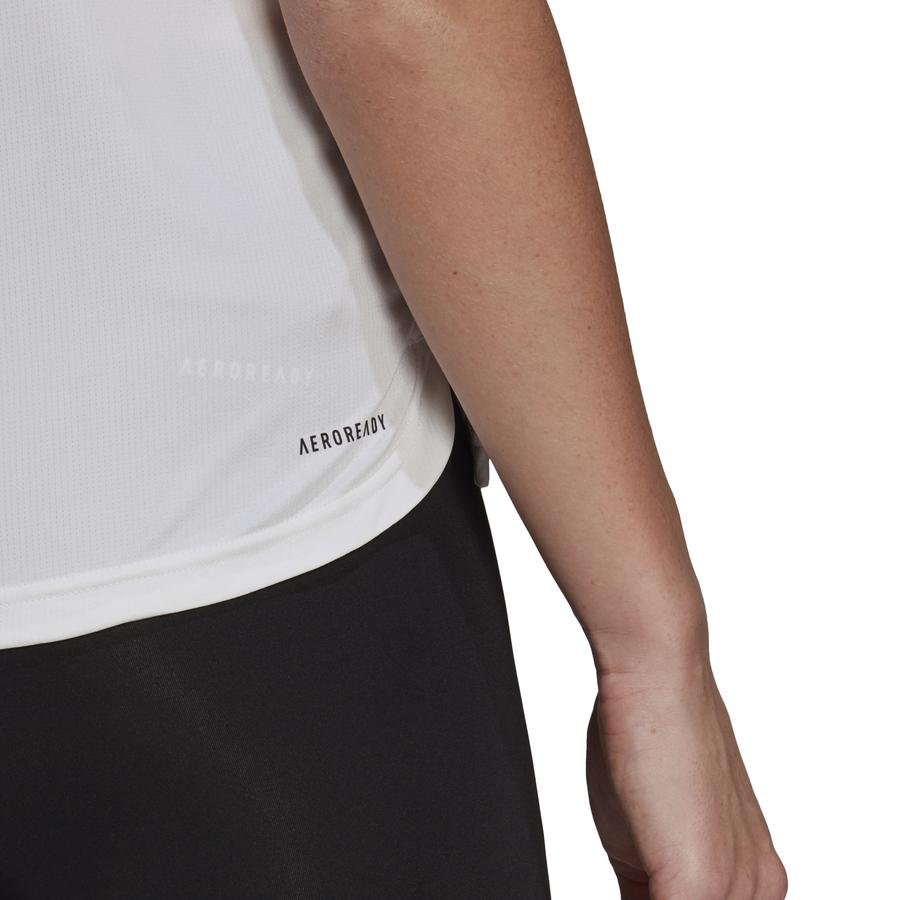  adidas AEROREADY Designed 2 Move 3-Stripes Sport Kadın Tişört