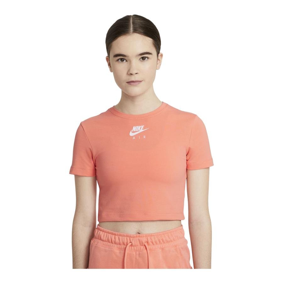  Nike Air Short-Sleeve Crop Top Kadın Tişört