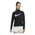 Nike Swoosh Running Half-Zip Long-Sleeve Kadın Tişört