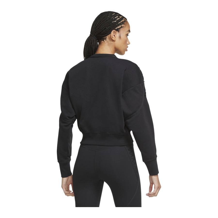  Nike Cropped Fleece Laced Training Crew Kadın Sweatshirt