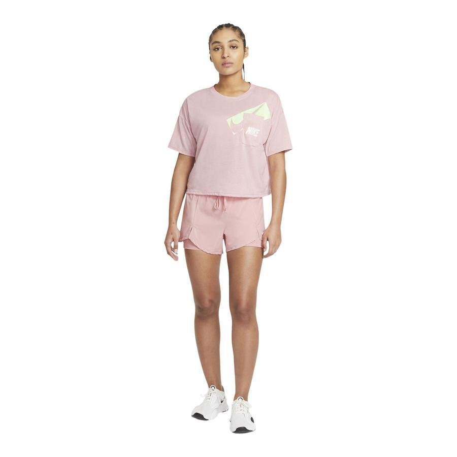  Nike Dri-Fit Graphic Training Crop Top Kadın Tişört