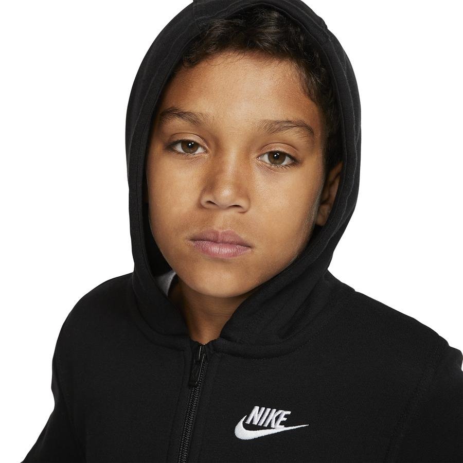  Nike Sportswear Club Full-Zip Hoodie (Boys') Çocuk Sweatshirt