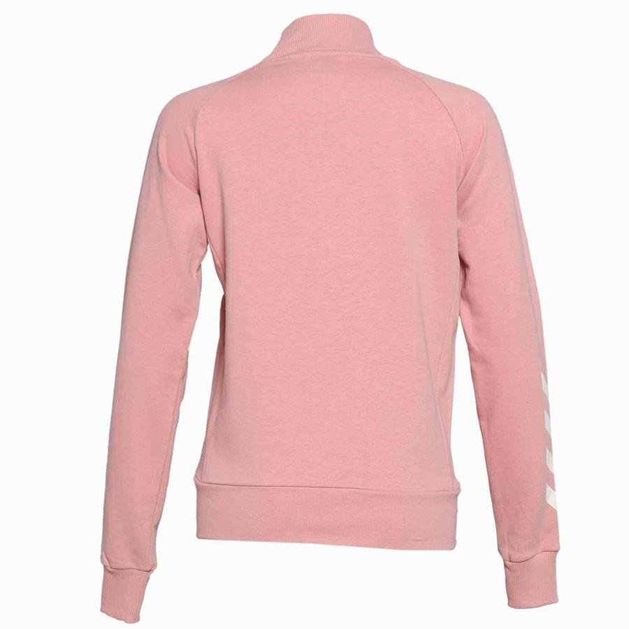  Hummel Magenta Full-Zip Kadın Sweatshirt