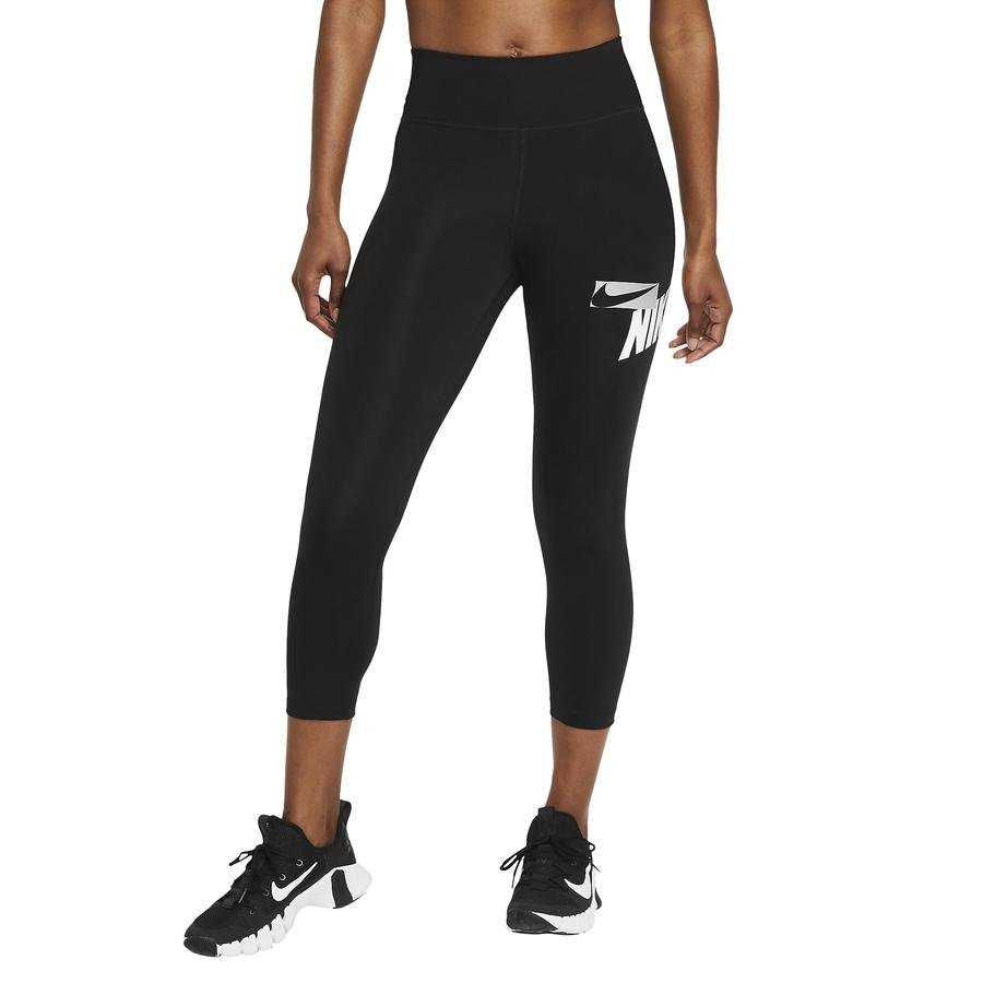  Nike One Cropped Graphic Leggings Kadın Tayt