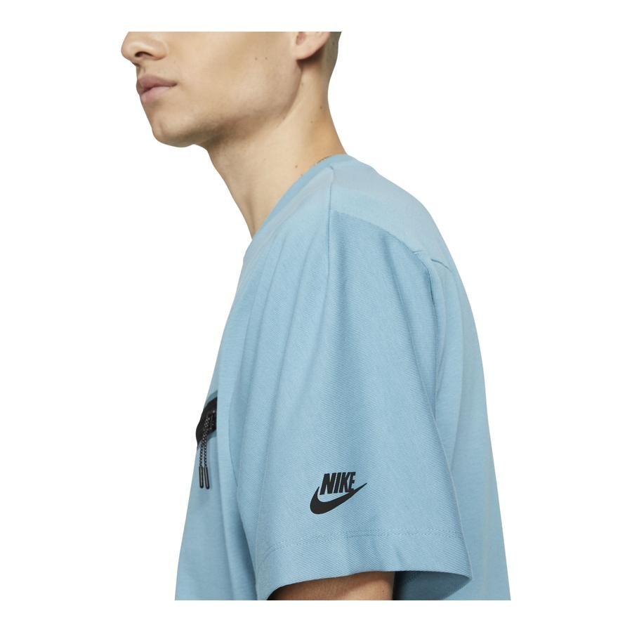 Nike Sportswear Short-Sleeve Knit Top Erkek Tişört